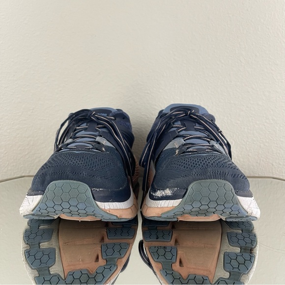 !SOLD! HOKA One One Mood Indigo Blue Dusty Pink Gaviota 2 Running Sneaker Shoes - Picture 8 of 13